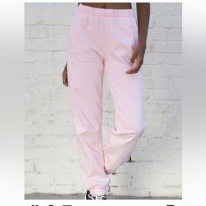 Pink brandy Melville sweatpants